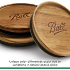 Ball® Jar Lids, 5 Pack Ball Jar Wooden Storage Lids