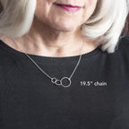 EFYTAL Mom Necklace for Women, Sterling Silver or 14K Gold Mothers Necklace, Mothers Day Gifts for Mom, Mama Necklaces
