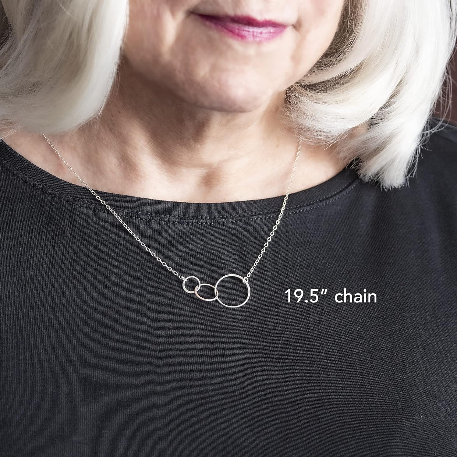 EFYTAL Mom Necklace for Women, Sterling Silver or 14K Gold Mothers Necklace, Mothers Day Gifts for Mom, Mama Necklaces