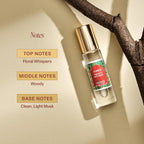 Nemat International Amber Perfume Oil Roll-On – Long Lasting Alcohol Free Amber Oil Perfume for Women and Men, Essential Oil Based Fragrance, Clean Vegan Body Oil Roll On, 10 ml / 0.33 fl Oz