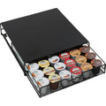Decobrothers K-Cup Holder Drawer For 36 Coffee Pods Storage, Black