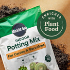 Miracle-Gro Cactus, Palm & Citrus Potting Mix, 8 Qt. (2-Pack) | For Indoor Or Outdoor Potted Plants, Great For Succulents
