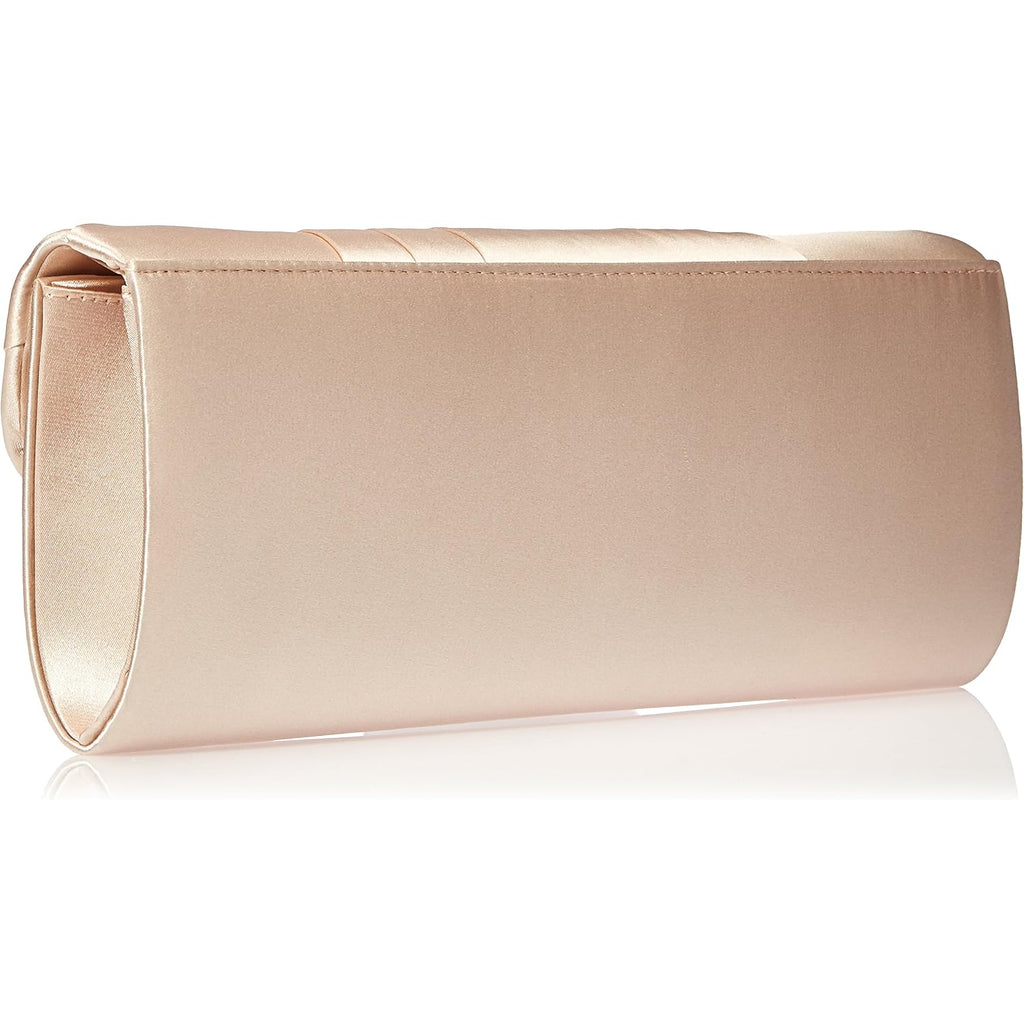 Jessica Mcclintock Women'S Angel Satin Tuxedo Flap Evening Clutch | Satin