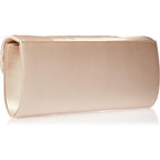Jessica Mcclintock Women'S Angel Satin Tuxedo Flap Evening Clutch | Satin