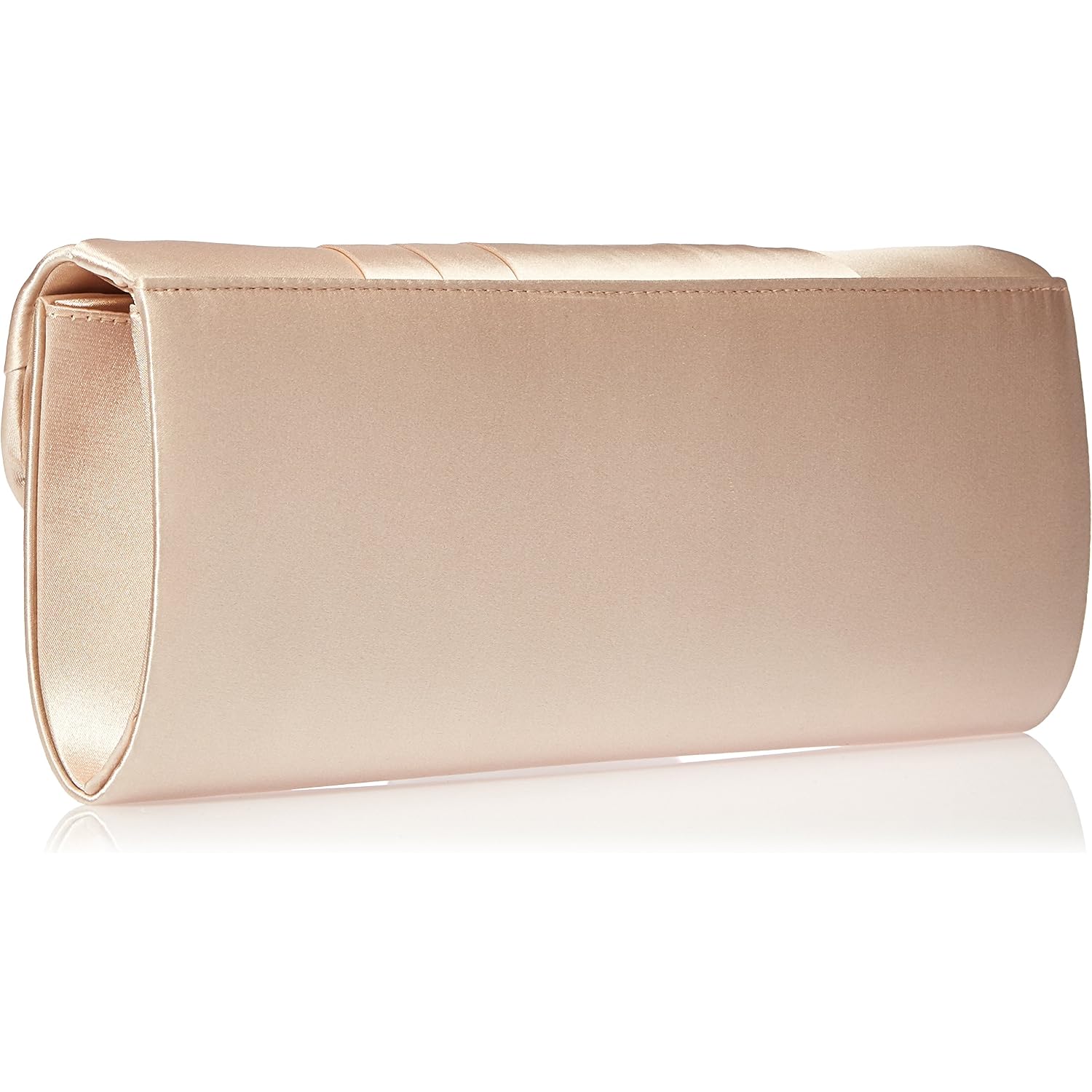Jessica Mcclintock Women'S Angel Satin Tuxedo Flap Evening Clutch | Satin