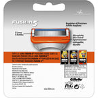 Gillette Fusion 5 Blades for Men Replacement