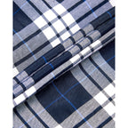Alimens & Gentle Mens Plaid Short Sleeve Button Down Shirts Cotton Regular Fit Casual Gingham Shirts