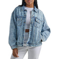Wrangler Women'S Relaxed Fit Girlfriend Denim Jacket