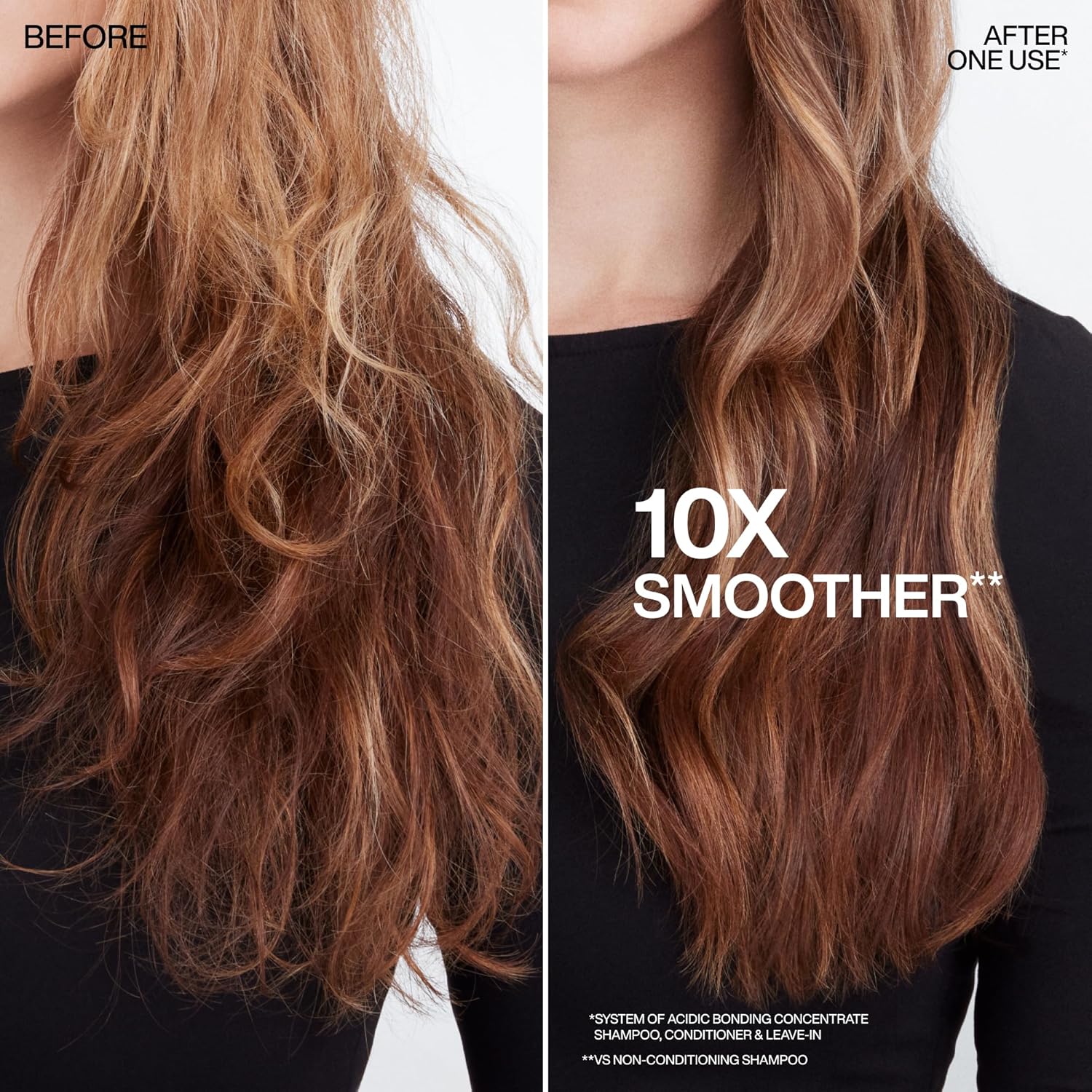 Redken Acidic Bonding Concentrate Leave In Conditioner - For Weak & Damaged Hair, Bond Building & Strengthening Hair Repair Treatment, Smooths & Provides Heat Protection