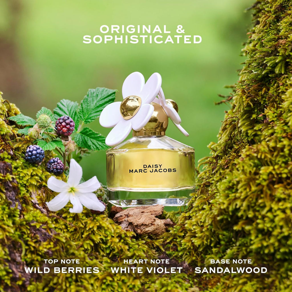 Marc Jacobs Daisy Eau De Toilette – Radiant Floral Women'S Perfume – With Notes Of Wild Berries