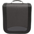 Amazon Basics Polyester CD/DVD Portable Storage Binder with Handle, 400-Capacity, Black
