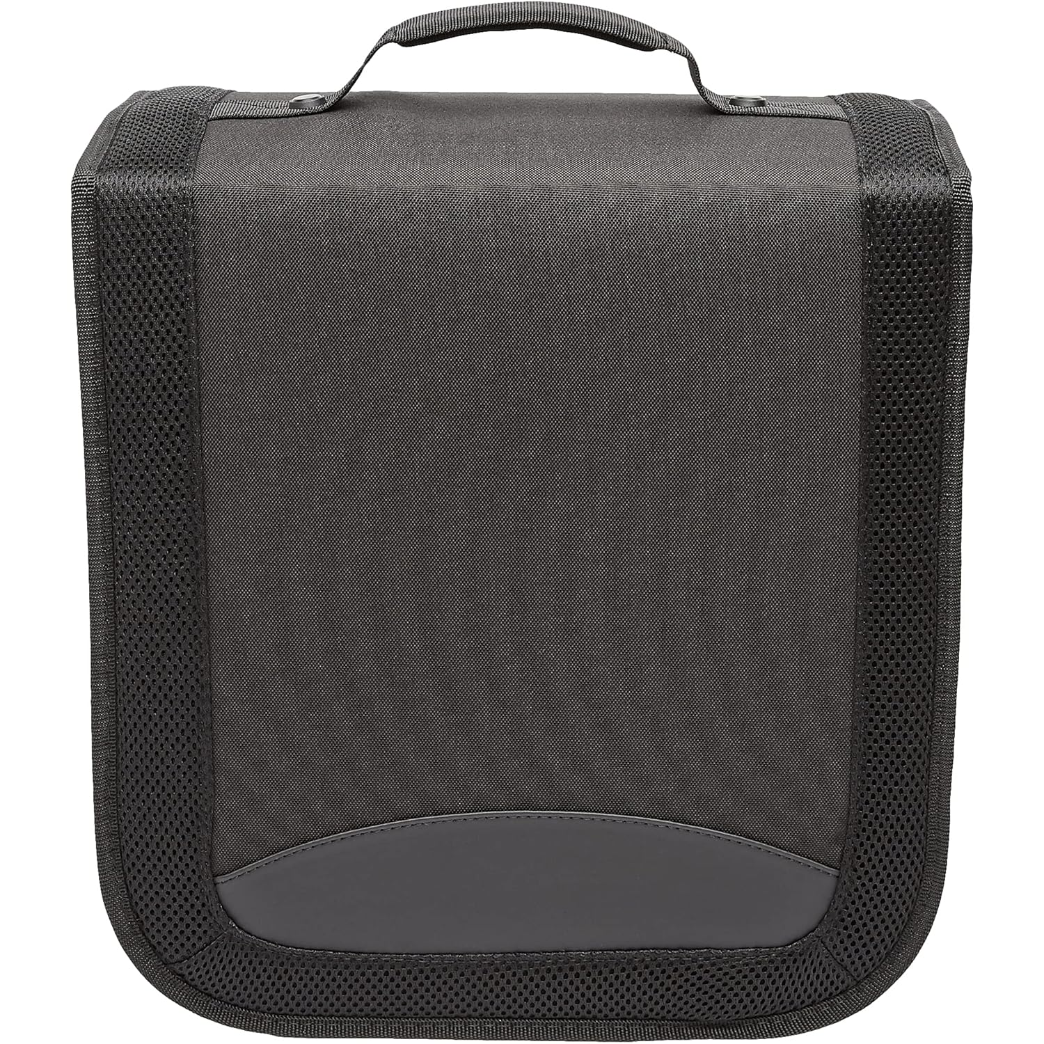 Amazon Basics Polyester CD/DVD Portable Storage Binder with Handle, 400-Capacity, Black