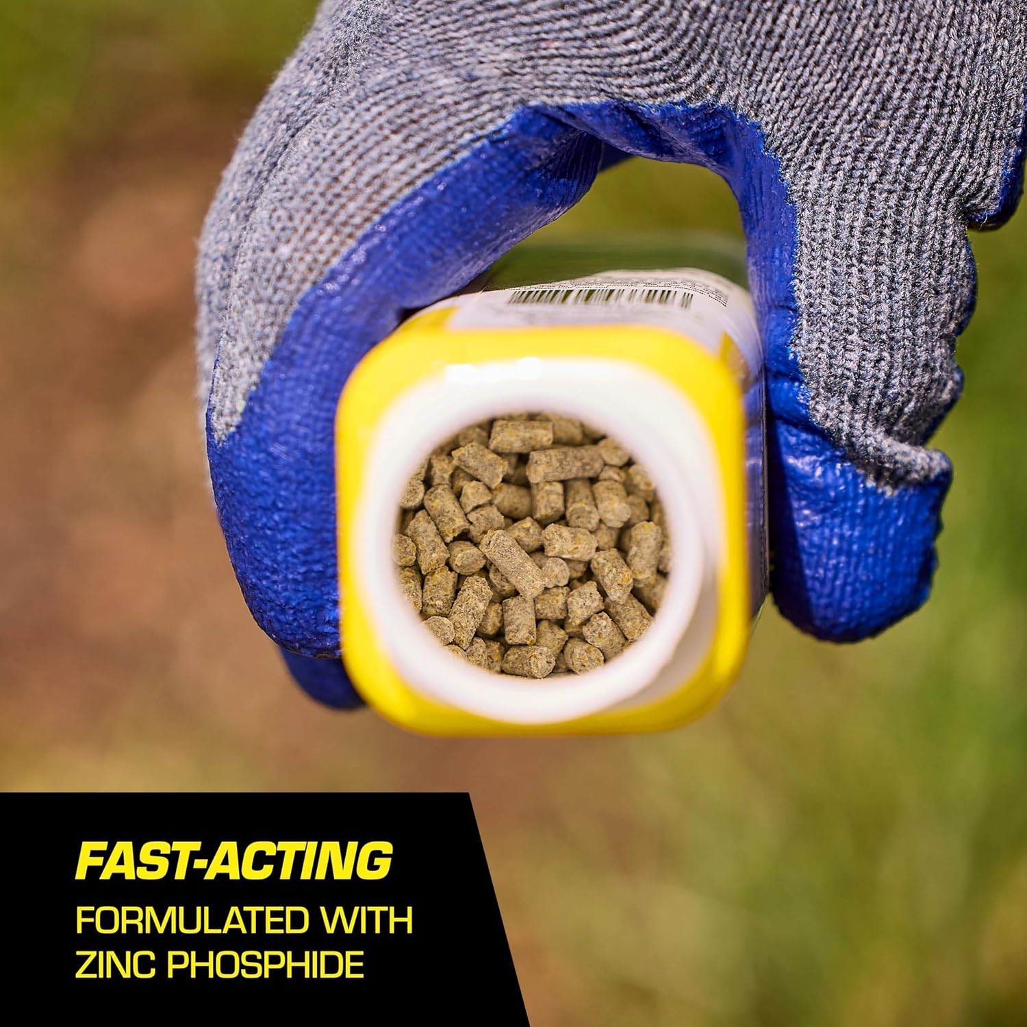 Tomcat Mole & Gopher Bait(A), 6 Oz. | Pelleted Bait, Mole Killer