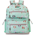 Bentgo Kids Print Durable & Water-Resistant Backpack | Lightweight 14” Backpack For School, Travel, & Daycare, Ages 4+, & Loop For Lunch Bag (Puppy Love)