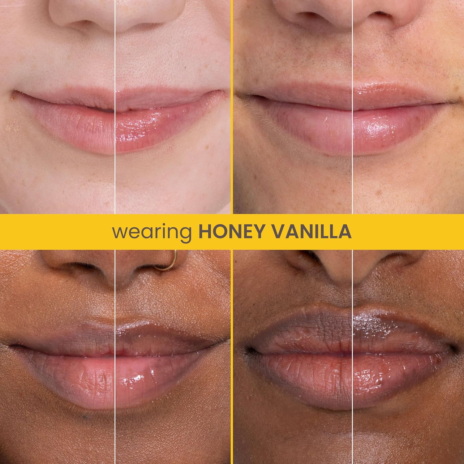 Burt'S Bees Rescue Lip Relief, Honey Vanilla, Hydrating Lip Balm For Dry Cracked Lips, With Responsbily Sourced Beeswax And Shea Butter, 100 Percent Natural Origin, One 0.35 Oz. Squeeze Tube