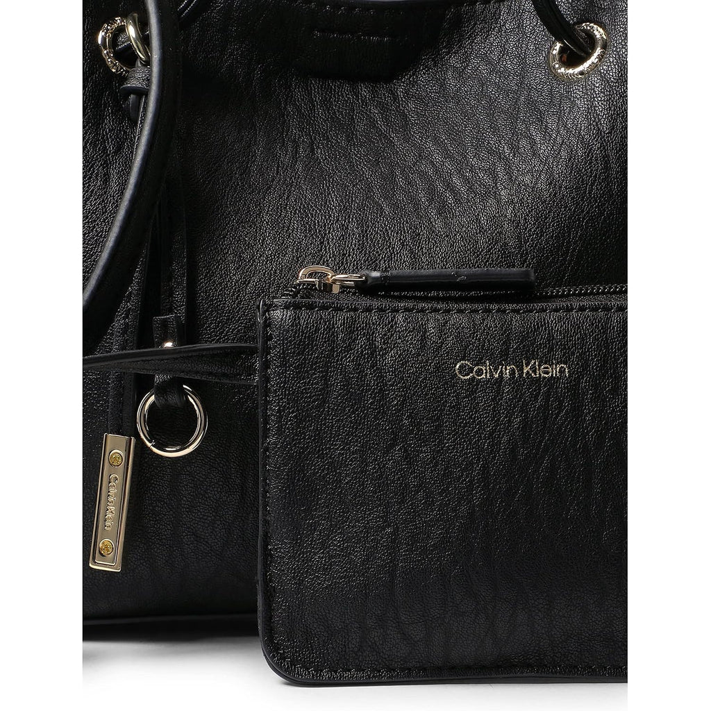 Calvin Klein Women'S Gabrianna Bubble Lamb Mini Tote Crossbody