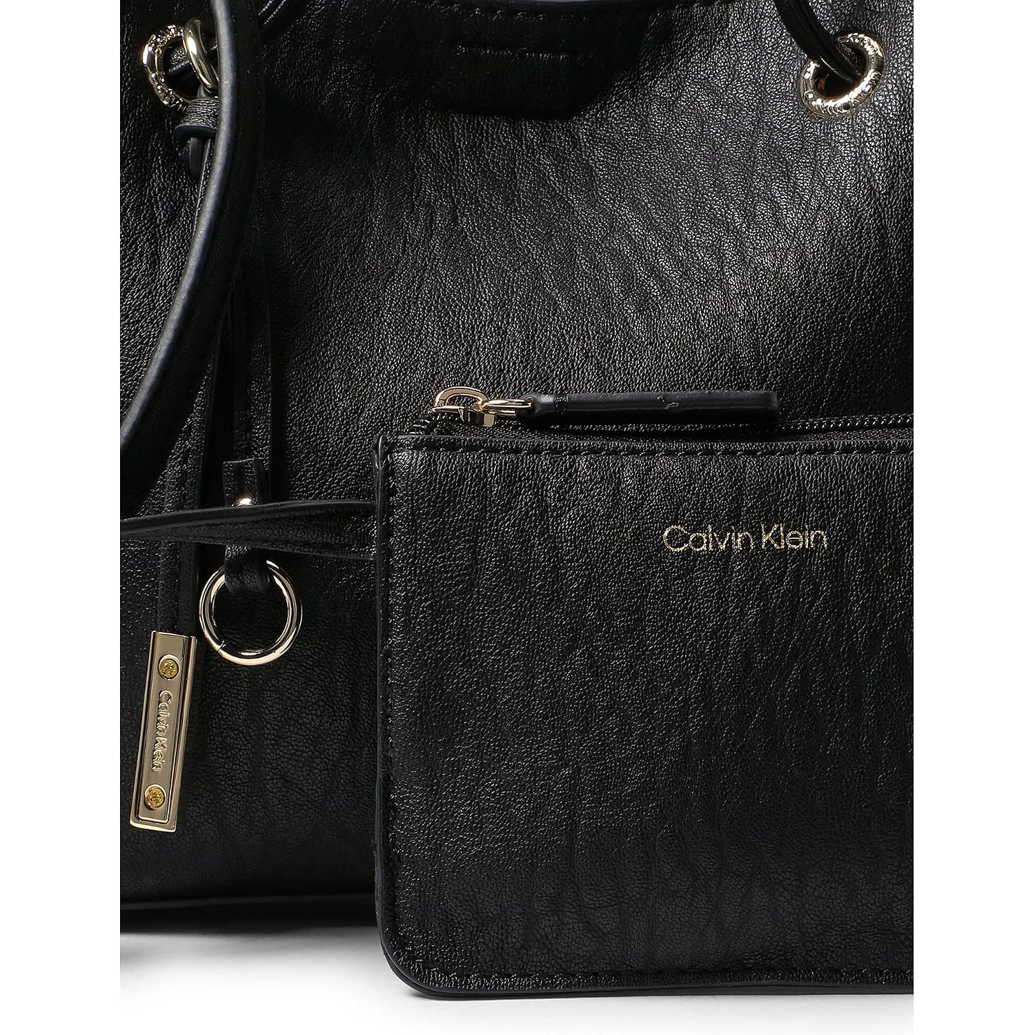Calvin Klein Women'S Gabrianna Bubble Lamb Mini Tote Crossbody