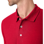 Hanes Mens X-Temp Performance Polo, Cotton Blend Sport Shirt For Men With Odor Control
