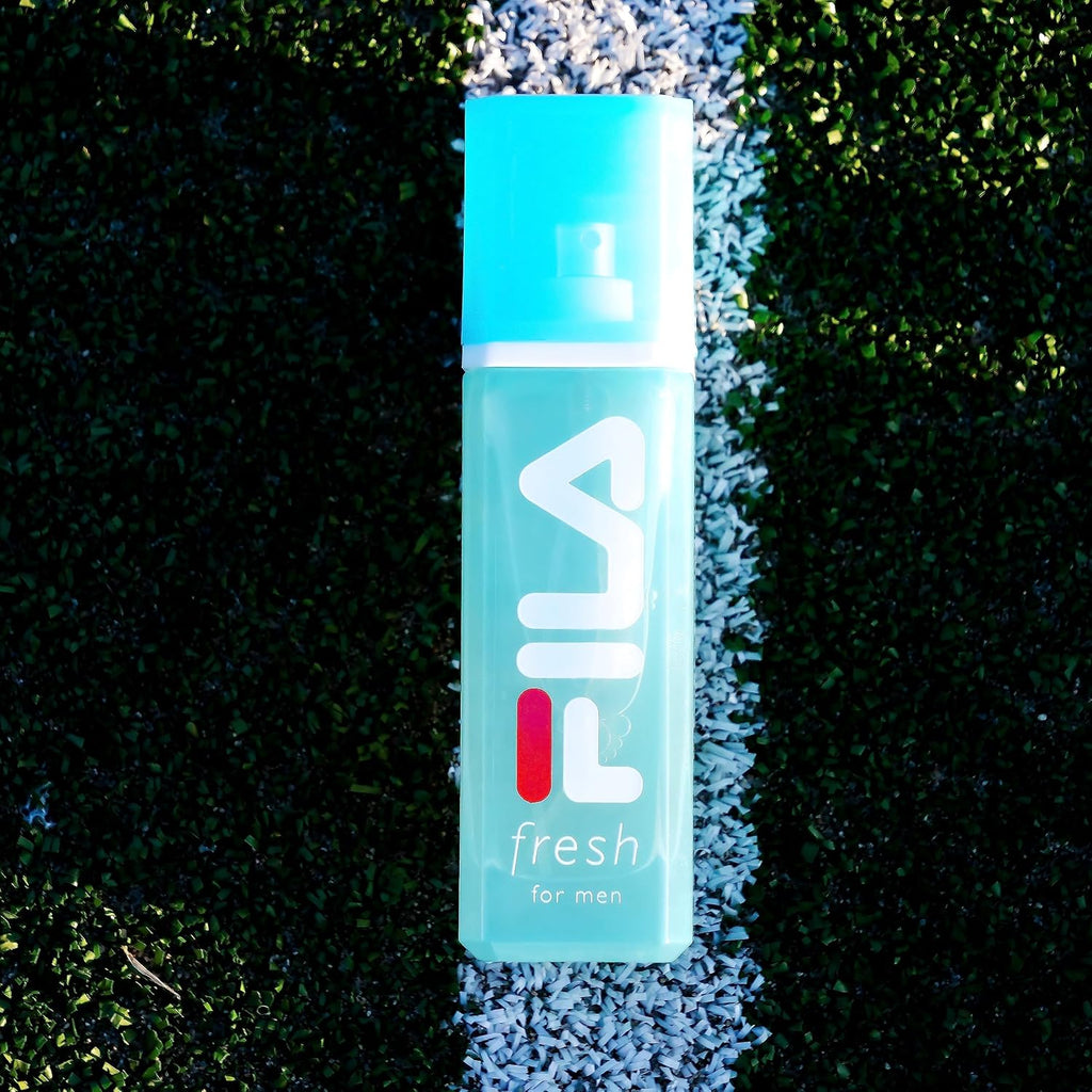 FILA Fresh - Cologne for Men with Amber Fougere, Bergamot, Sage, and Vetiver - Mens Cologne for Day or Night Wear - Day and Night Aroma - 3.4 oz