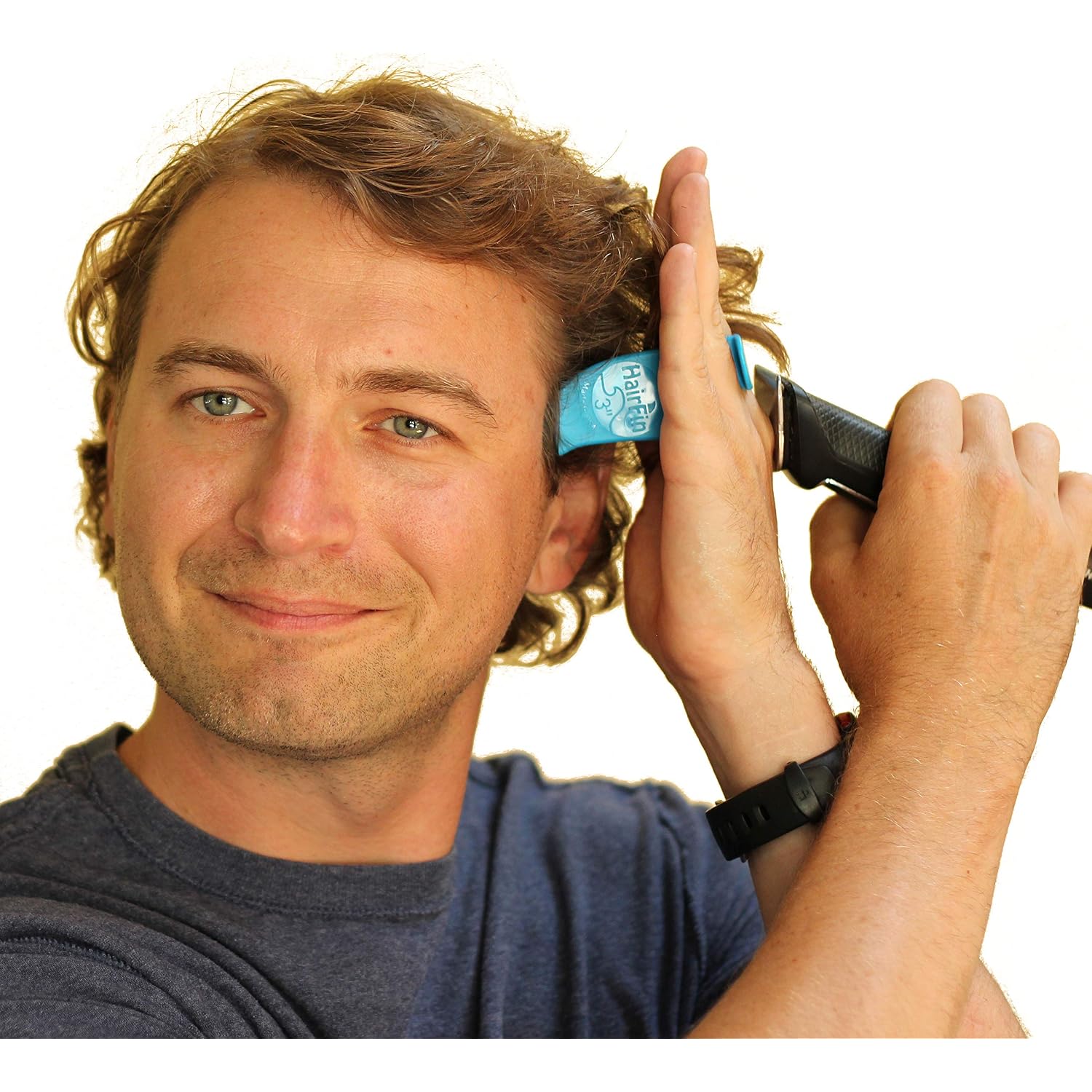 As Seen On Shark Tank - Hairfin Hair Cutting Tools, Set Of 5 Includes 2”, 3”, 4", 5" And 6” Haircut Guides - Made In Usa