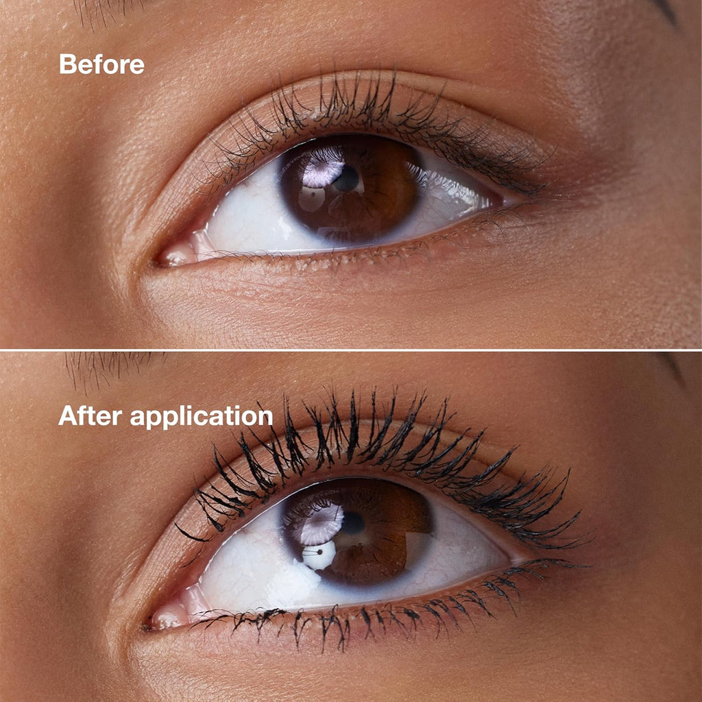 Clinique High Impact High-Fi Full Volume Mascara | Volume, Length, Non-Clumping, Smudge-Proof + Safe For Sensitive Eyes, Black/Brown