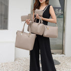 OTMIPIML Purses and Handbags for Women Synthetic Leather Tote Crossbody Bags Satchel Purses Set 6pcs | Set, 6pcs, Set, 6pcs