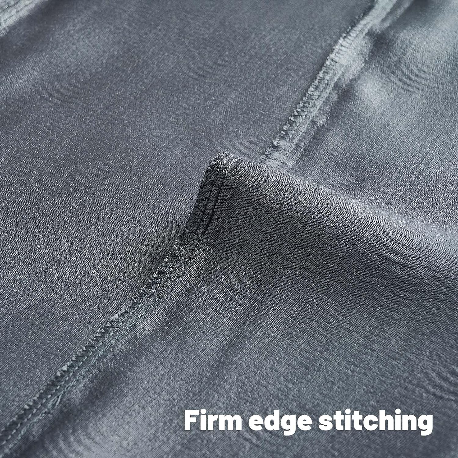 Pack Of 2 Chenille Decorative Throw Pillow Covers 18X18 Inch,Soft Cozy Striped Geometric Patterns Cushion Case,Modern Home Decor For Couch Bed Living Room,Dark Grey