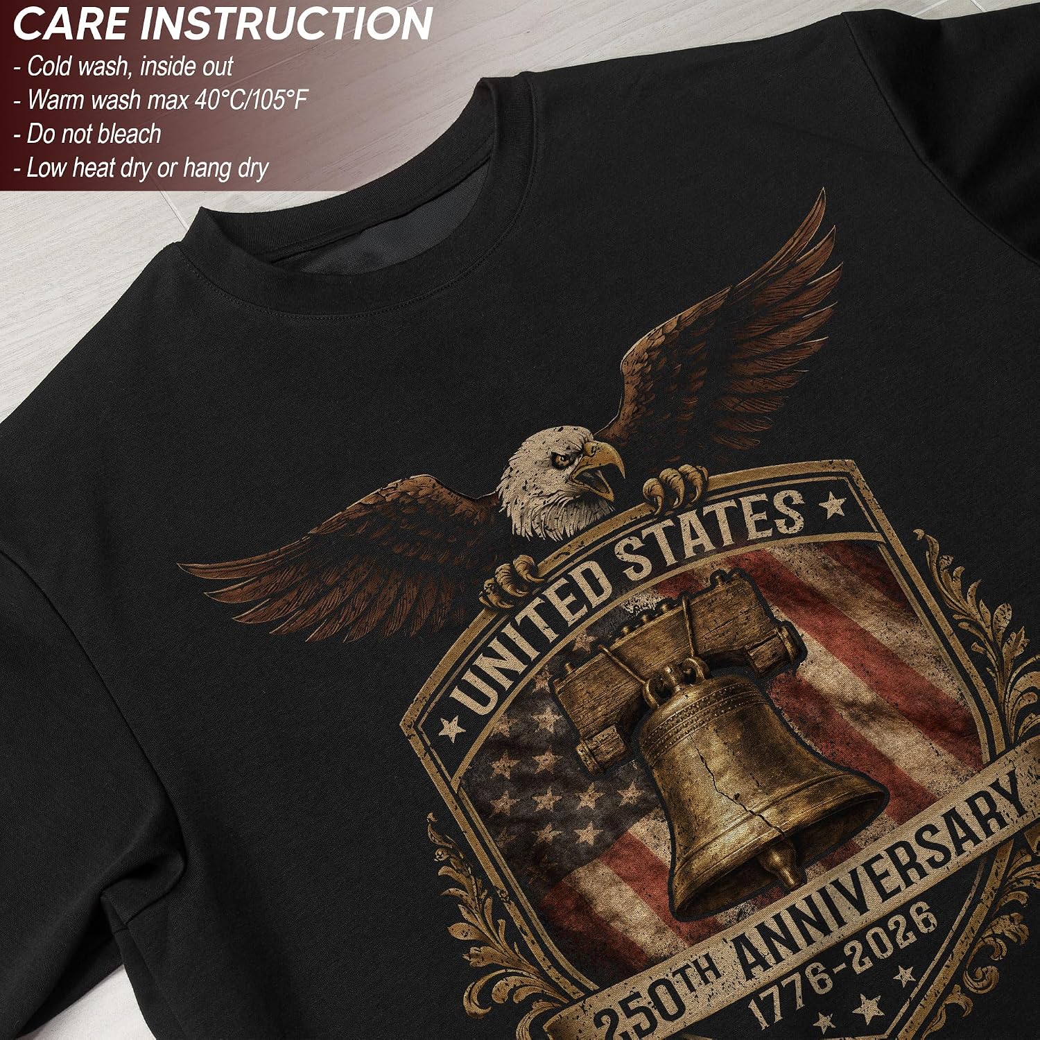 250 Year American Anniversary Shirt, Patriotic Shirts For Men | Celebrate America'S 250Th Anniversary And Show Your Patriotic Spirit With These Comfortable, Stylish Apparel Options.