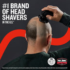Remington Balder Pro XR7000 Head Shaver for Bald Men, Cordless Electric Razor, 5 Dual Track Rotary Blades, Waterproof Wet/Dry, Lithium Rechargeable, Hair Capture Chamber, Pop-Up Trimmer