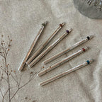 Sandstone Scandinavia Hypoallergenic Waterproof Eyeliner Pencil (Purple) | Metallic, Smudge-Proof Eye Liner For Sensitive Eyes
