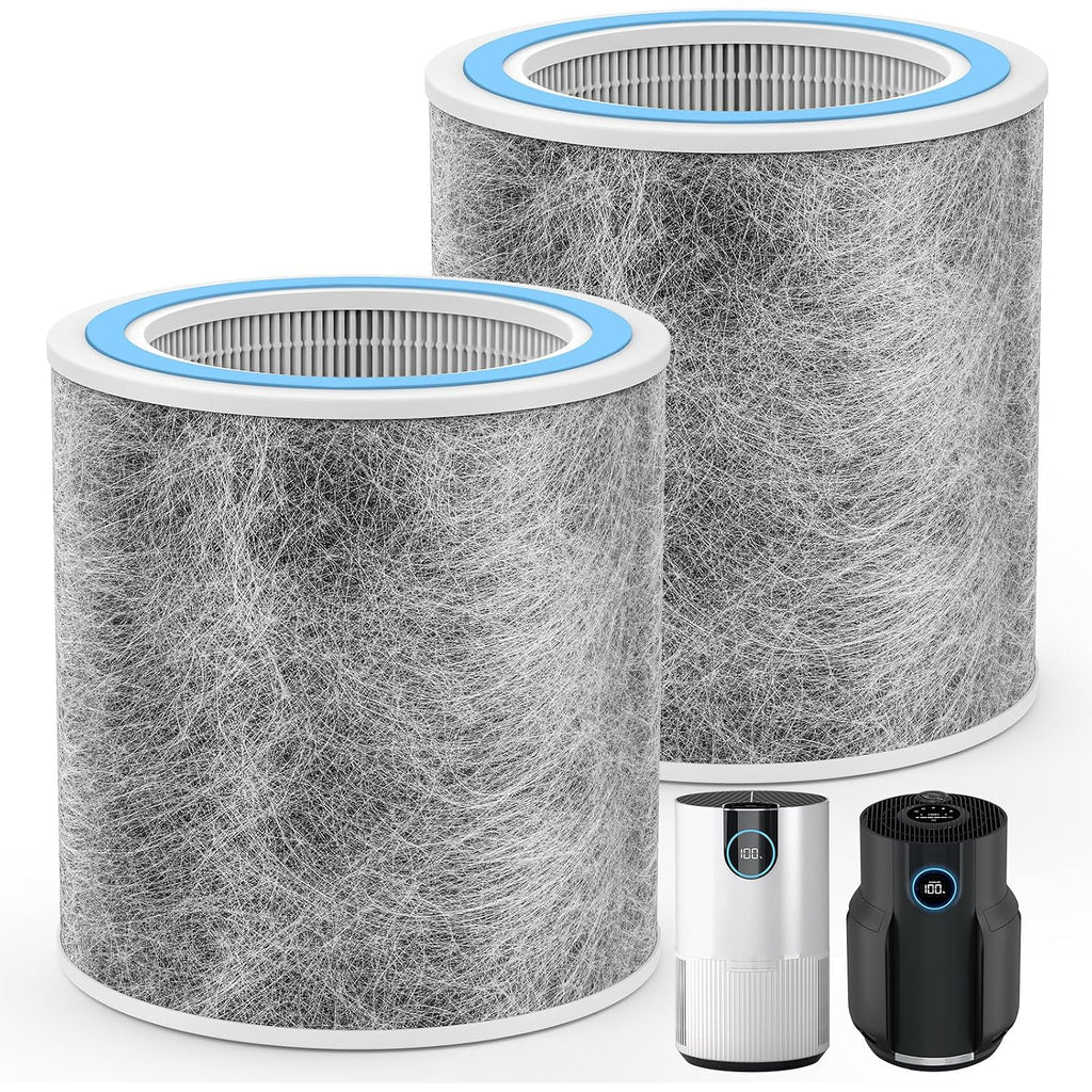 2 Pack Hp102 Replacement Filter For Shark Hp102 Air Purifier