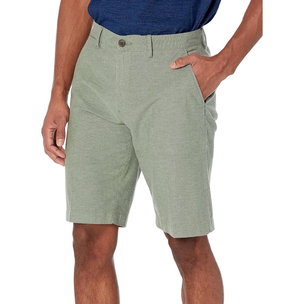 Amazon Essentials Men'S Slim-Fit 11" Lightweight Comfort Stretch Oxford Shorts