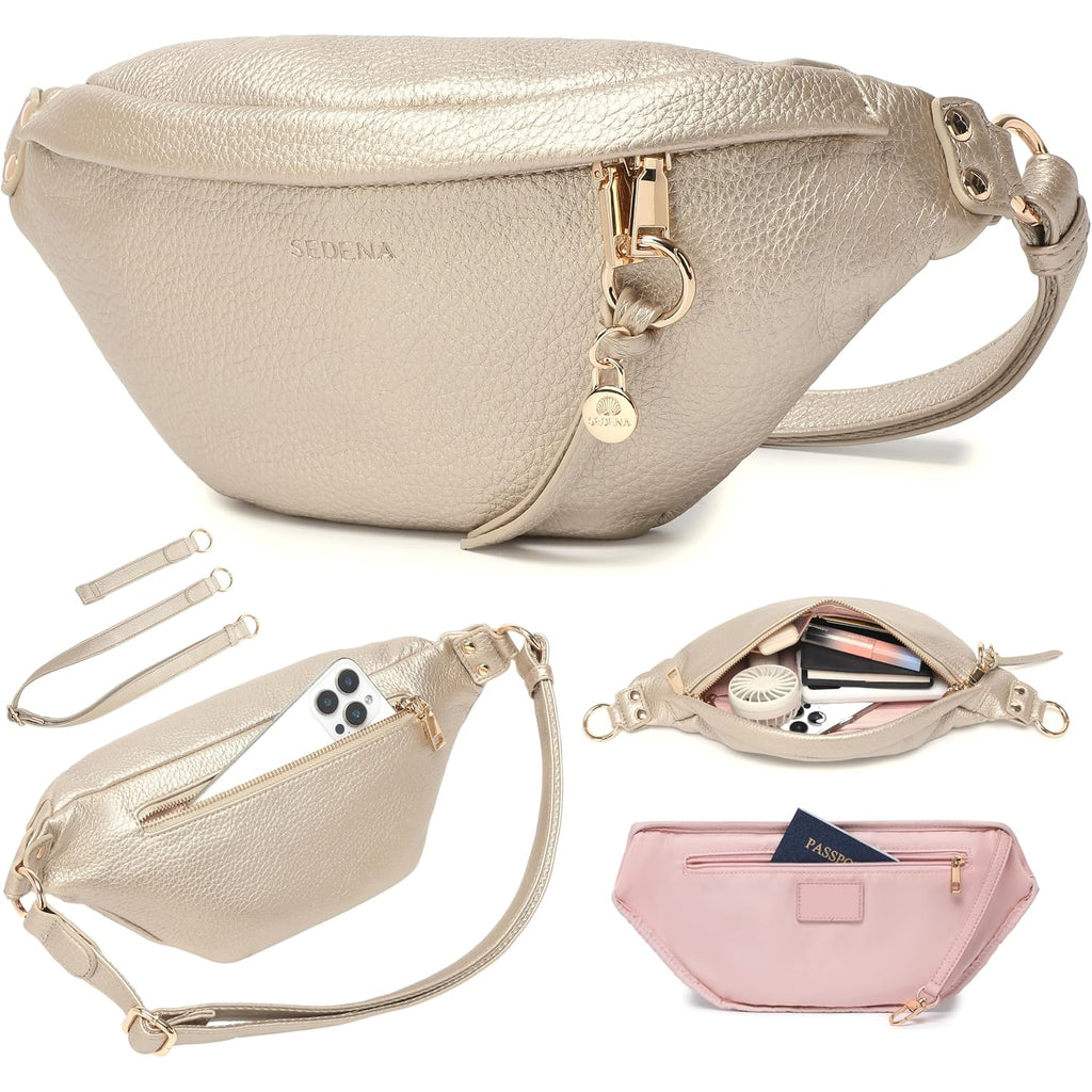 Anti Pickpocket Bag - Rfid Crossbody Bag For Travel, Adjustable Strap Multiple Compartments Anti Theft Crossbody Bags For Women Vegan Travel Size Essentials Crossbody Bags For Women Large Size
