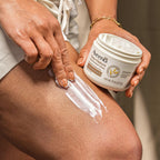 Aveeno Tone + Texture Renewing Body Night Cream With Prebiotic Oat, Gently Exfoliates & Moisturizes Sensitive Skin, Instantly Softens & Smooths & Intensely Nourishes, Fragrance-Free, 8 Oz