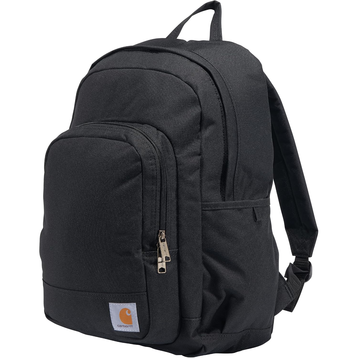 Carhartt 25L Classic Laptop Backpack, Durable Water-Resistant Pack W/ 16" Laptop Sleeve And Multiple Organizational Compartments, Black