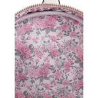 Loungefly Disney Marie Floral Footsy Womens Double Strap Shoulder Bag Purse
