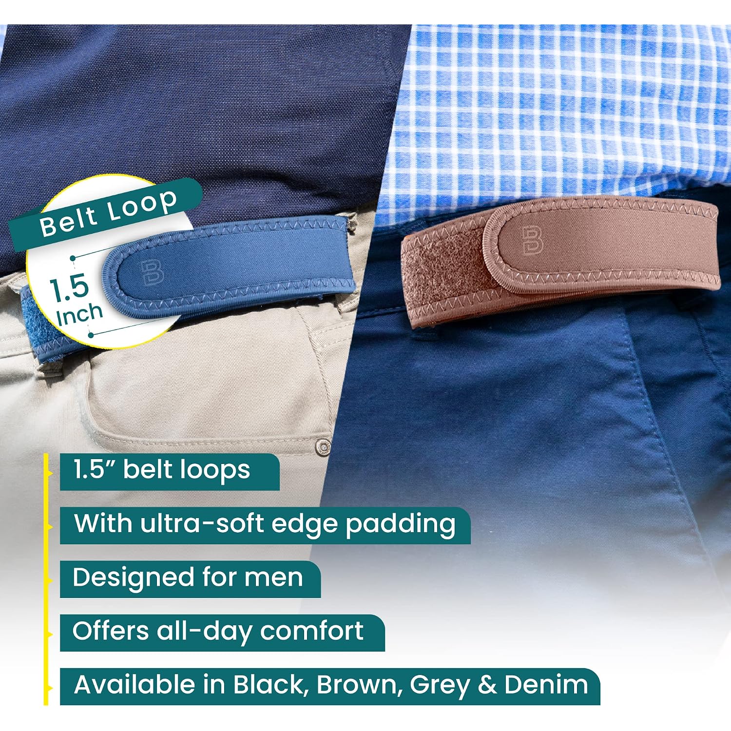 Beltbro Pro For Men And Women Elastic No Buckle Invisible Belt Patented Metal Free Tsa Soft Adjustable Side Tactical Belt