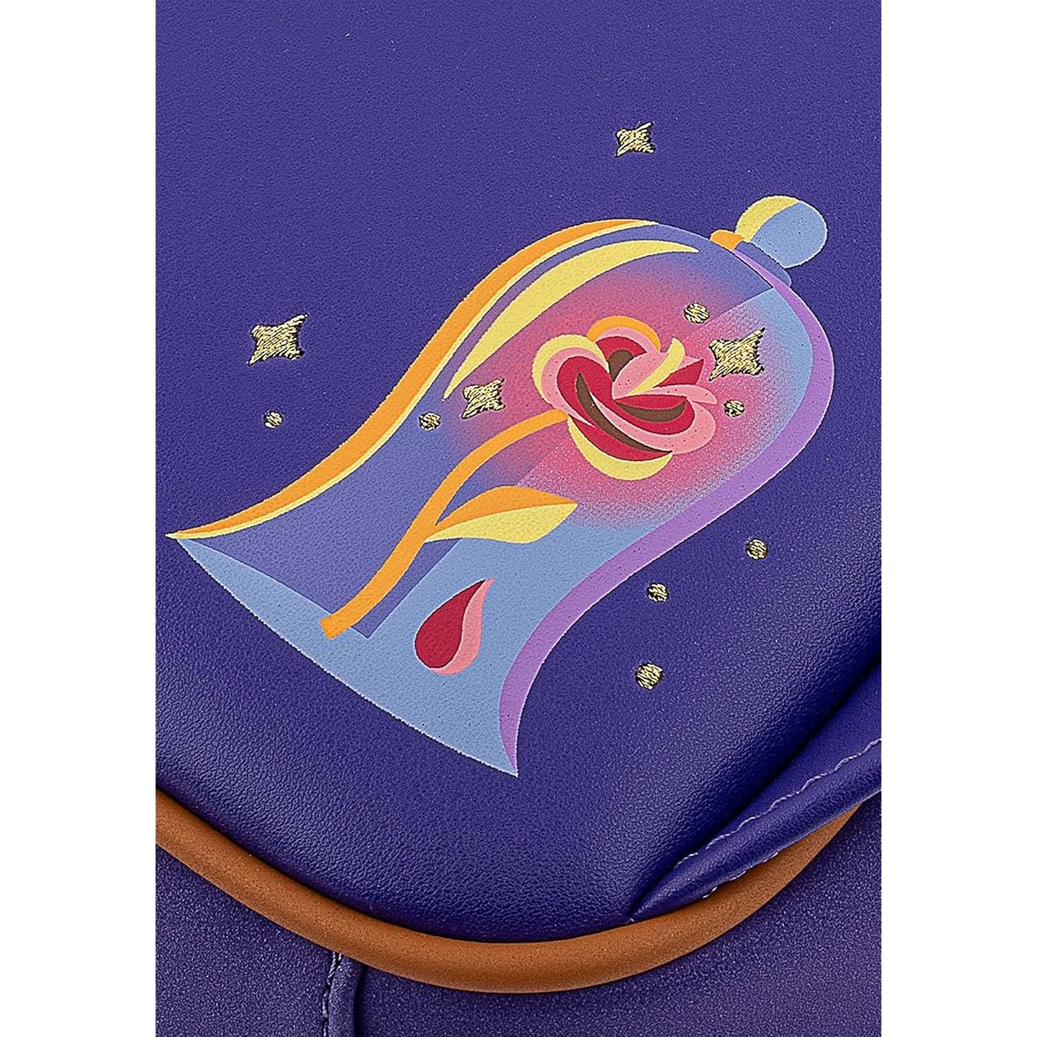 Loungefly Disney Beauty And The Beast Ballroom Scene Womens Double Strap Shoulder Bag Purse, One Size, Multi