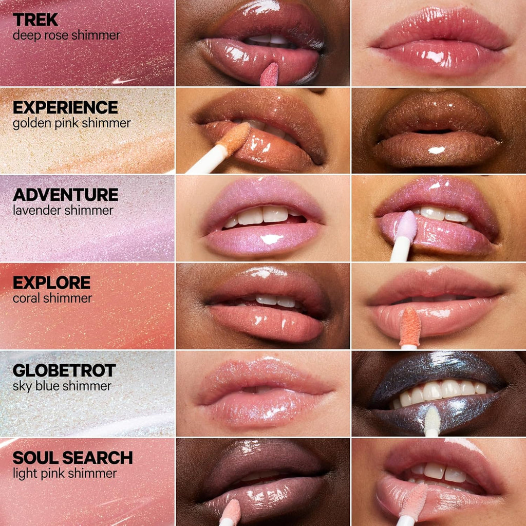 Milk Makeup Odyssey Lip Gloss – Non-Sticky, Hydrating + Sheer-Tinted Gloss with Long-Lasting, High Shine Finish – Vegan Formula Nourishes with Jojoba Oil