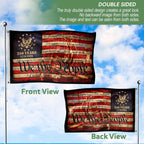 250 Anniversary Usa Flag, Two-Sided Design 3X5 Ft, Patriotic House Flags 5 | Commemorative Flag Featuring An Eagle Design And Double-Sided Display With Patriotic Details Celebrating 250 Years Of Freedom