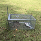Kensizer Humane Rat Trap, Small Mouse Traps 10.5" L X 5.5" W X 4.5" H | Chipmunk Rodent Trap, Indoor And Outdoor, Mouse Voles Hamsters, Live Cage Catch And Release, 1-Pack