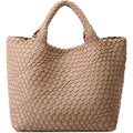 Vegan Leather Purses For Women, Handmade Purses And Handbags Summer Beach Travel Tote Shoulder Bag | Woven