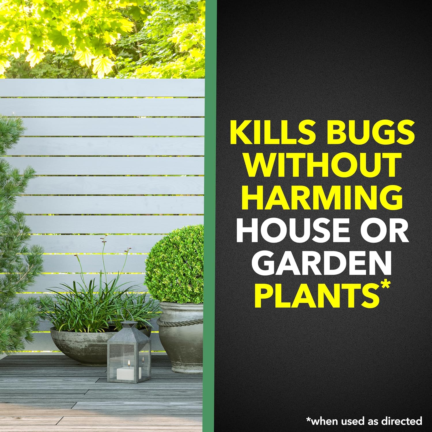 Raid House And Garden Insect Killer Spray, For Indoor And Outdoor Use, Won'T Harm Plants, Insect Spray, Orange Breeze Scent, 11 Oz