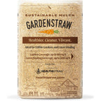 Healthistraw Gardenstraw, 3 Cu Ft (20 Lbs) All-Natural Mulch For Gardens, Vegetables & Lawn Seeding – Water-Conserving Wheat Straw – Thoroughly Cleaned, Sustainable