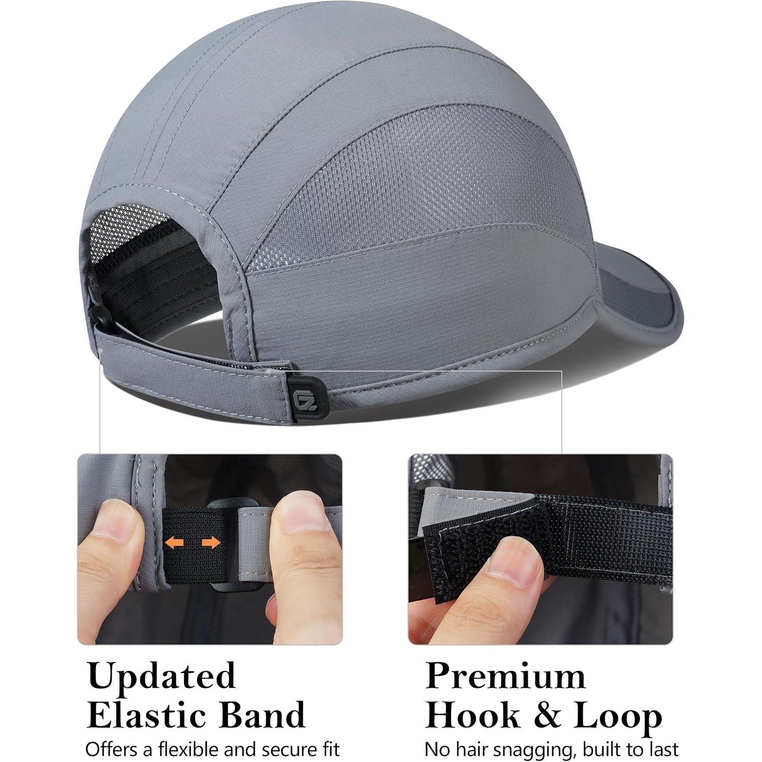 Gadiemkensd Quick Dry Run Hat Cooling Breathable Mesh