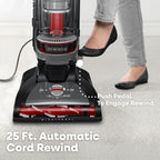 Hoover Windtunnel Cord Rewind Pro Bagless Vacuum Cleaner, Upright