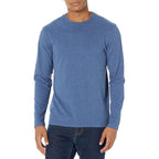 Amazon Essentials Men'S Regular-Fit Crewneck Long-Sleeve T-Shirt, Casual Cotton Jersey