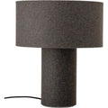 Bloomingville Grey Wool Blend Matching Shade (Set Of 2 Table Lamp Set, 12" L X 12" W X 14" H, Ah0898Set
