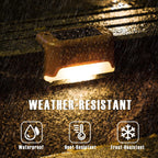 Gigalumi Led Solar Deck Lights, 16 Pack，Waterproof, Warm White | Gigalumi Led Solar Deck Lights, 16 Pack，Waterproof, Warm White