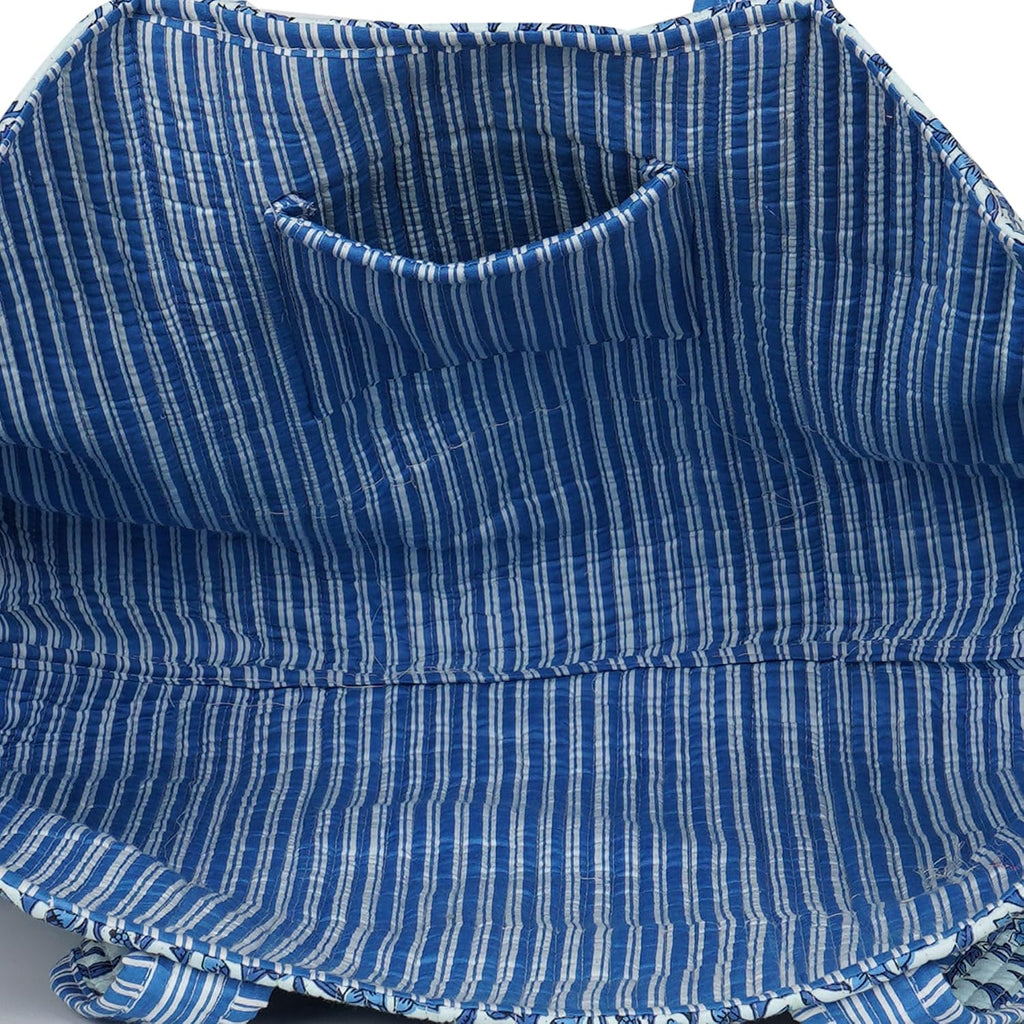 Marubhumi Women Lightweight Travel Bag Purse Cotton Shoulder Tote Bag For Shopping Grocery & Beach Bag